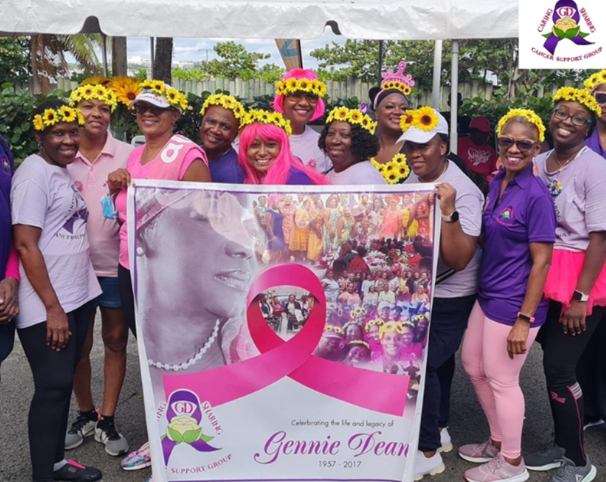 Members of Gennie Dean Caring and Sharing Cancer Support Group