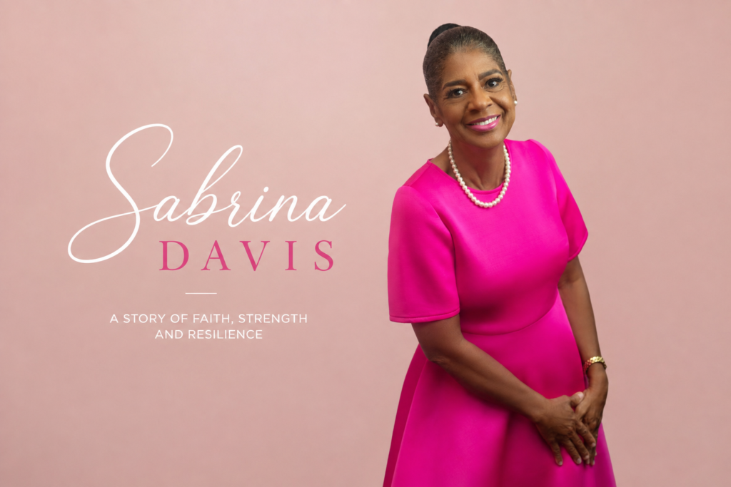 Sabrina Davis sharing her breast cancer journey, highlighting the importance of early detection, faith, and hope.