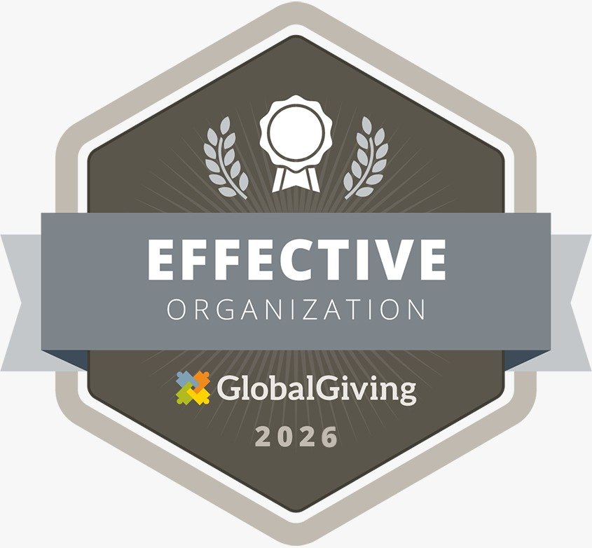 GlobalGiving Effective Organization 2026 badge