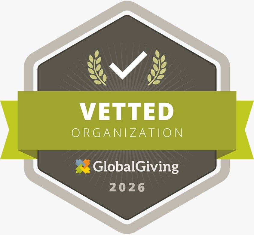 GlobalGiving Vetted Organization 2026 badge